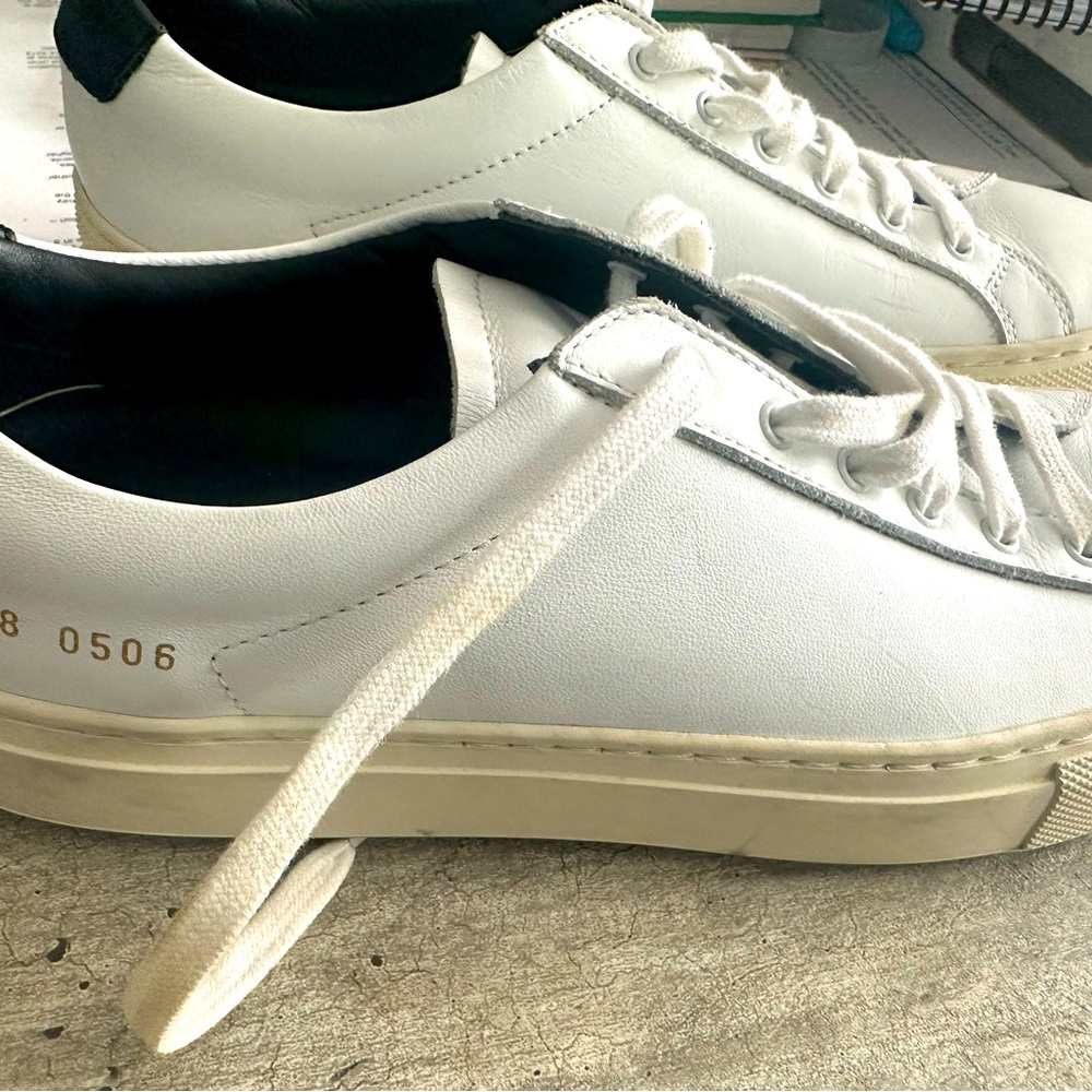 Common project Achilles leather shoes